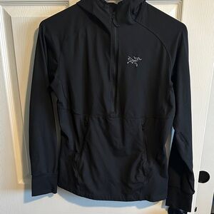 Arc'teryx Black Half-Zip Pullover